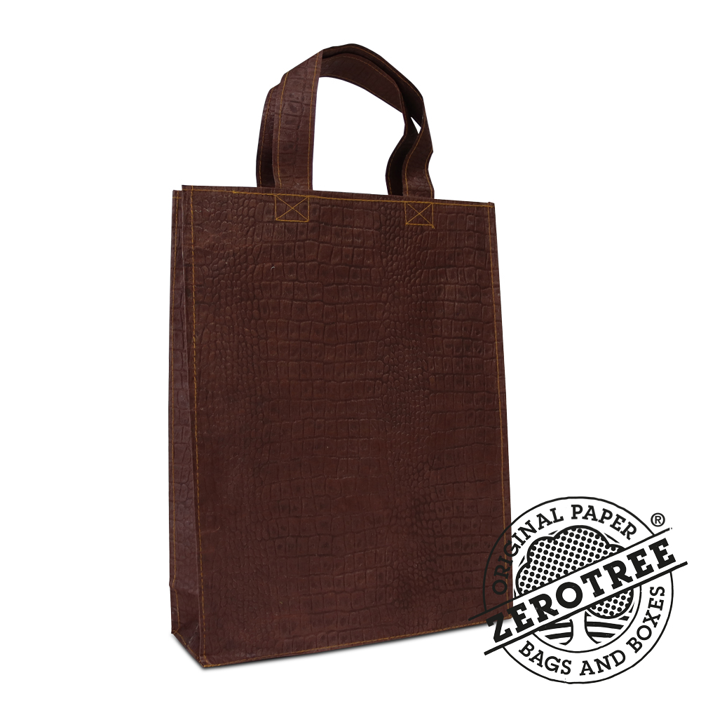 Tasche recycelt Krokodildesign